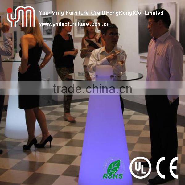 China Wholesale Led Furniture Acrylic Led Bar Tables