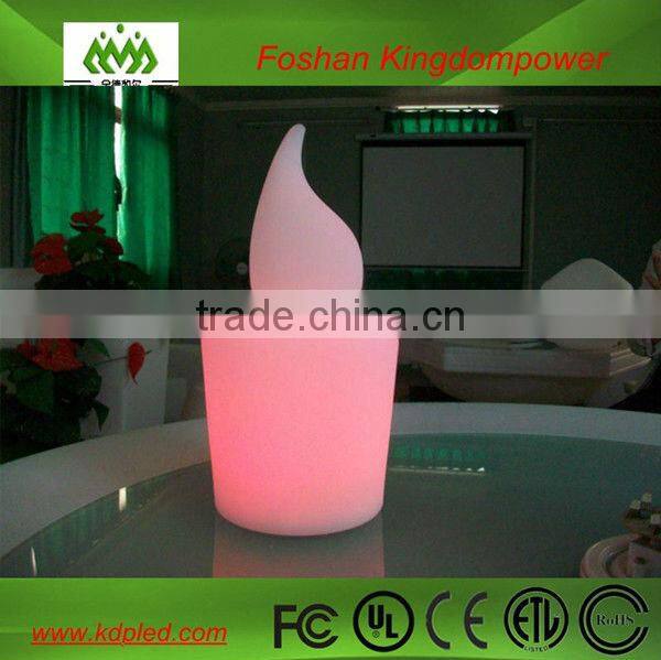 RGB led candle battery lamp