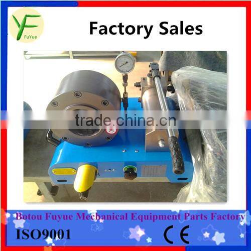 FY92S 1/4"TO 2"high pressure hydraulic hose crimping machine/hose crimping tool/hose machine