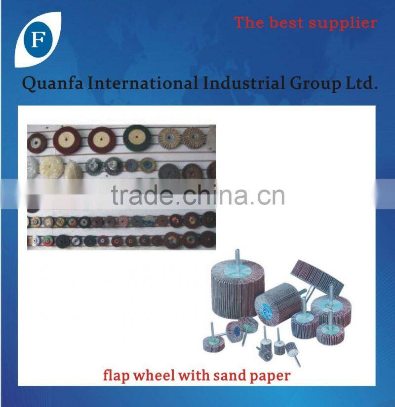 flap wheel with sand paper