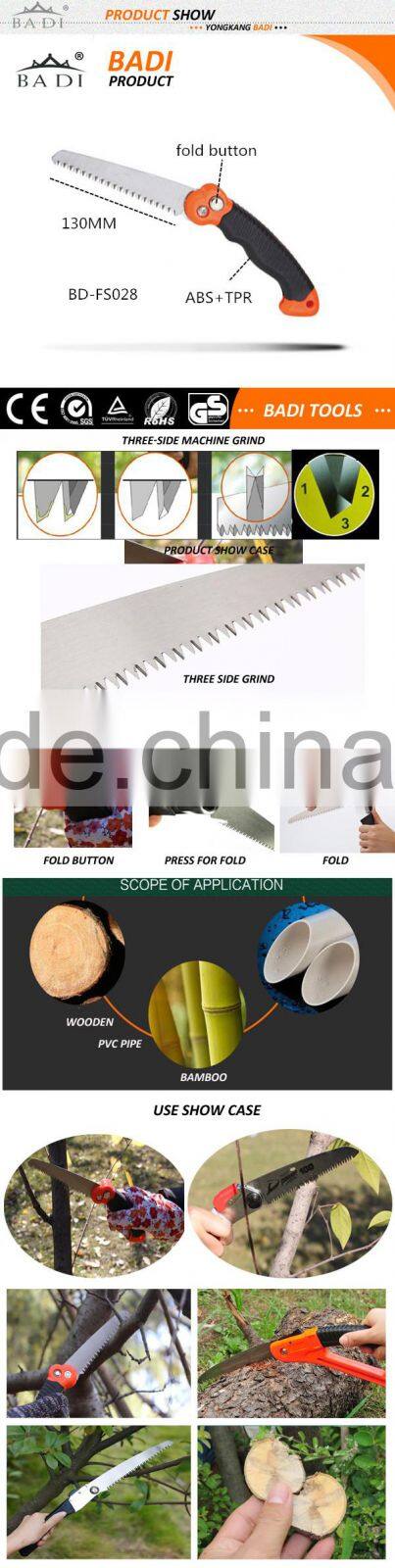 TPR handle long handle pruning folding saw