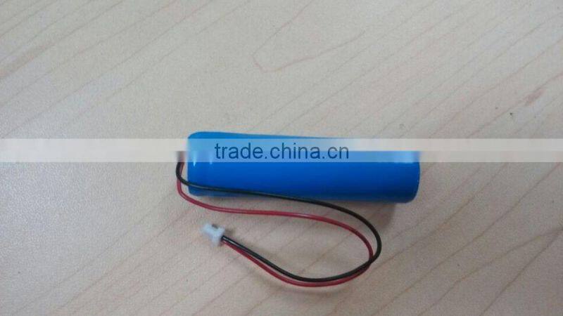 14430 3.2V LiFePO4 Battery 400mAh with Connector for Lamp Light
