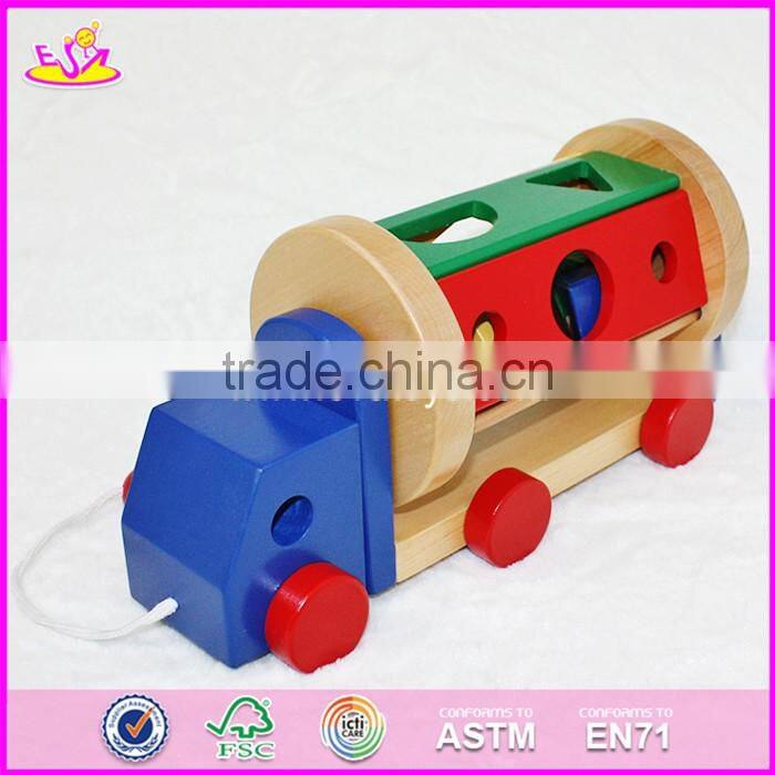 2017 New design funny play wooden best toys for toddlers W04A294