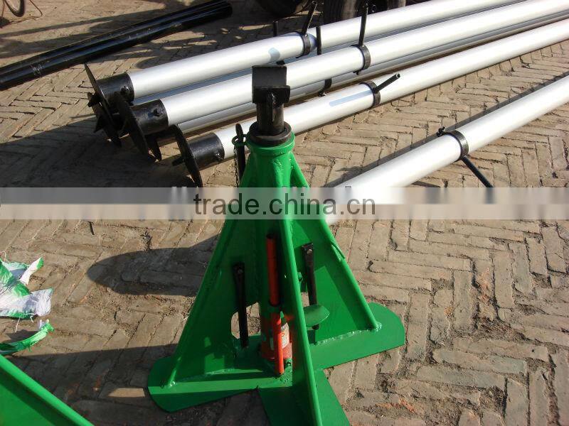 8T-10T hydraulic cable drum stand