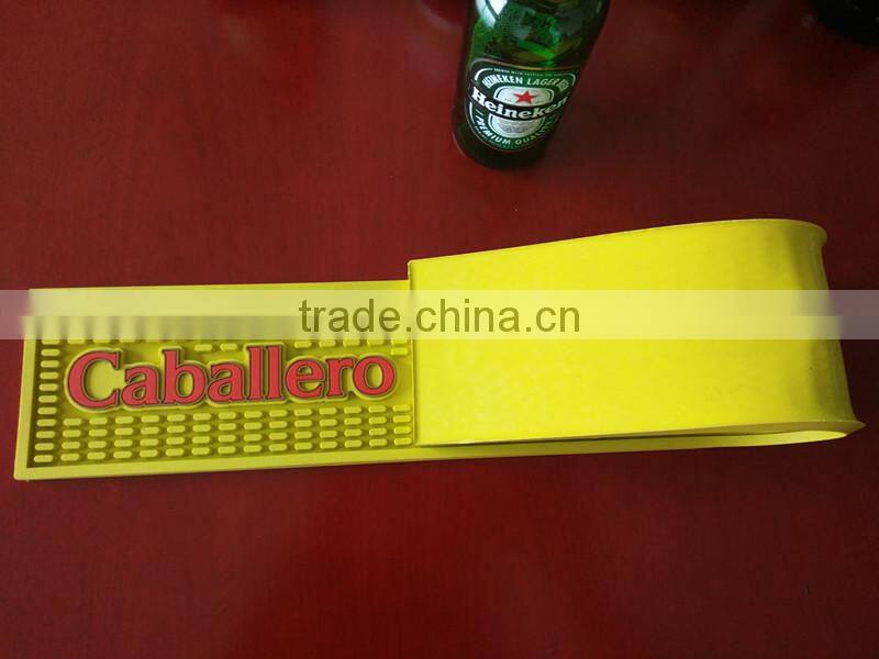 New promotional non slip pvc wine bar mat with LOGO