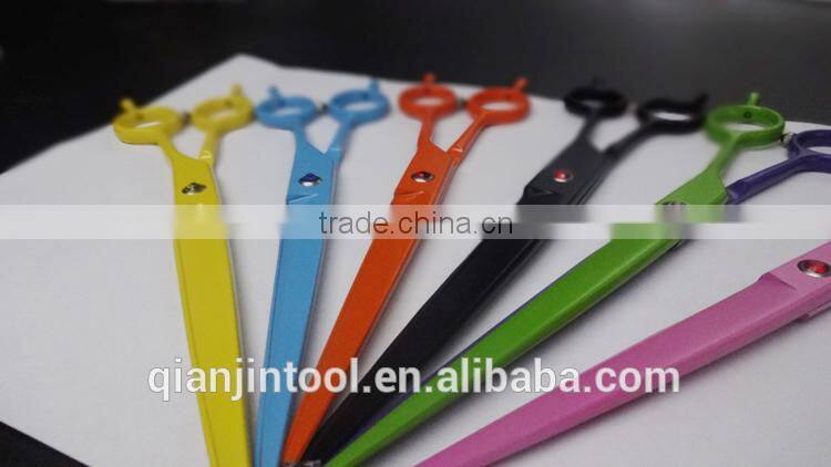economic pet grooming scissors Multi color dog scissors