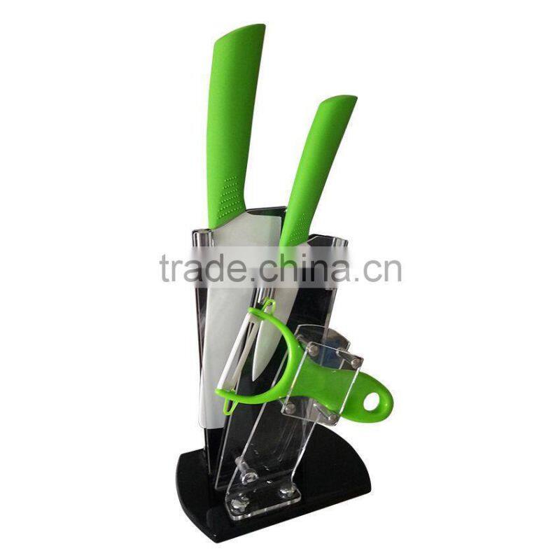 Food safe ceramic knife set