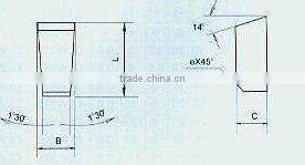 cemented carbide tipped welding cutting blade for cutter--CPG(1305)