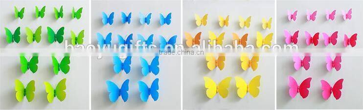 Removable 3D Butterfly Sticker For Decorate DIY Wall Sticker Butterfly