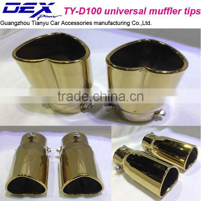 high quality auto parts universalmuffler exhaust tip