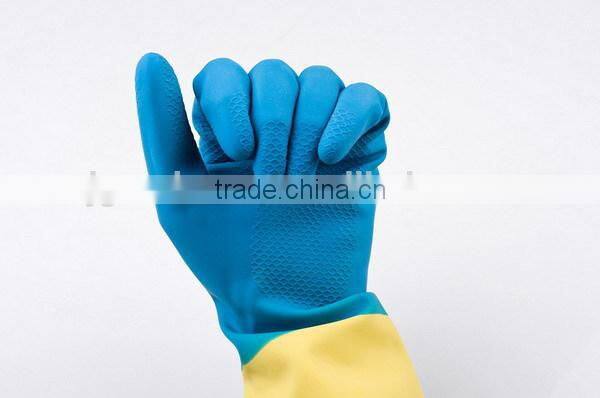 Home Furnishing Dish Washing Gloves Natural Latex Gloves