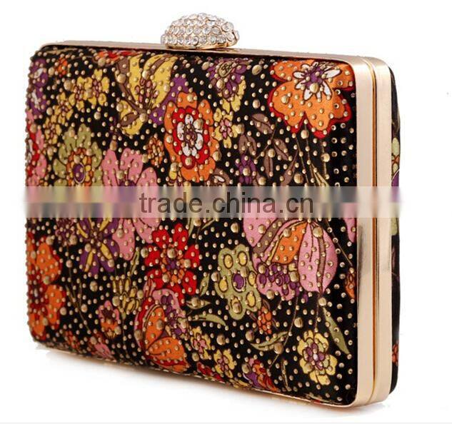 2015 new style evening shoes with matching bags