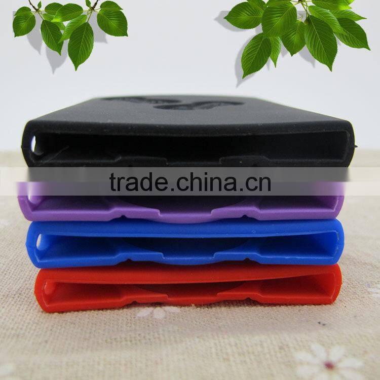 Colourful car key silicone cover for Renault