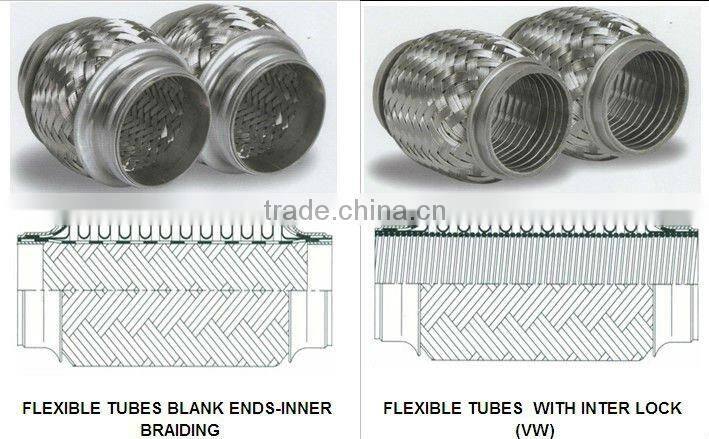 1-3/4"---5" flexible pipe/flexibe tube/exhaust pipe/exhaust tube