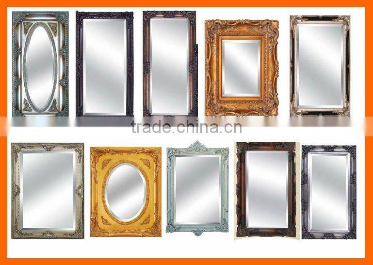 Traditional Wooden Wall Framed Mirror