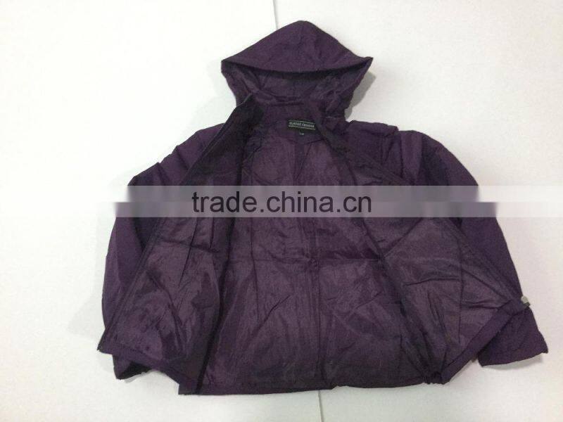 Ladies Jackets 99 peach skin with AC coating factory overrun clothing