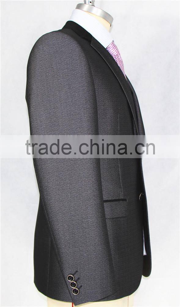 Tuxedo slim fit suit for man-TR material