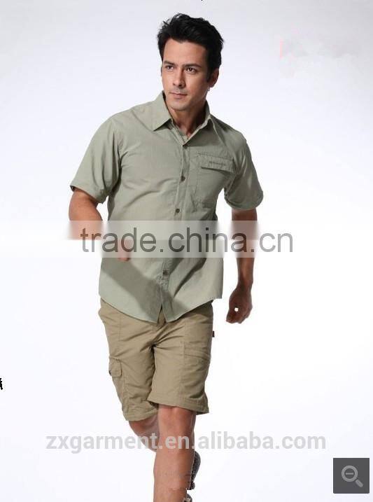 ZX UV outdoor Protection Fabric cheap Long Sleeve Fishing usage uv wholesale fishing shirts