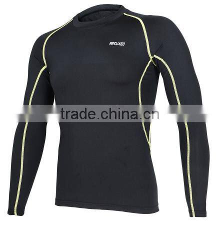 2016 Baseball Jerseys Long Sleeve Tight T Shirt for Men Running Workout