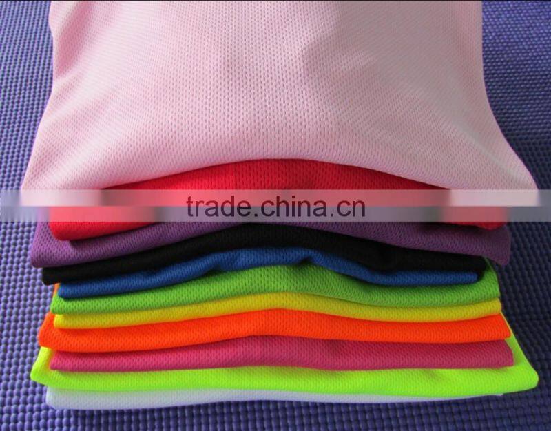hot sale 100% polyester breathable high quality dry fit t-shirt custom wholesale