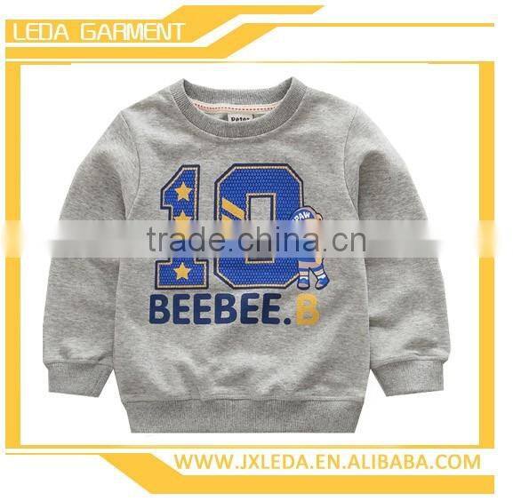 Kid fashion crewneck sweatshirt from China factory
