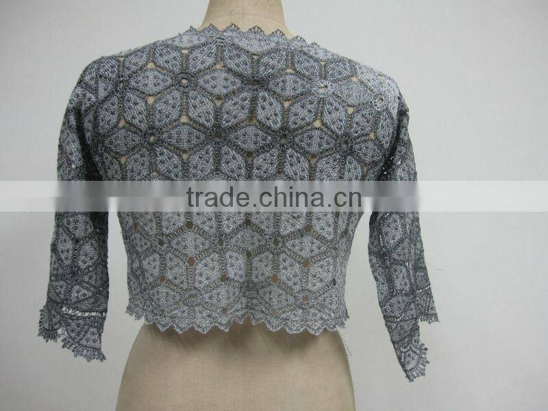 cotton crochet lady's lace shawl