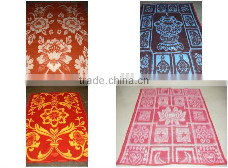 jacquard blanket Jacquard design blanket