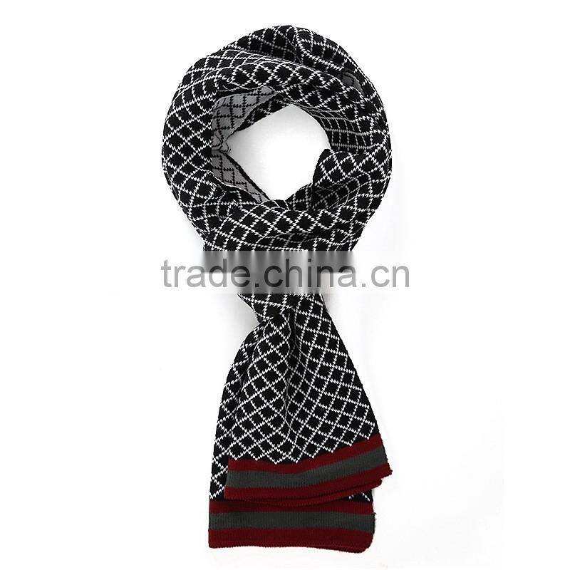 Latest Design High Quality Custom Men's Viscose Scarf Factory China