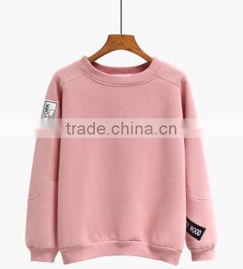 wholesale cheaper customized designs 100%Cotton fleece crewneck high density printed hoodies&sweatshirt