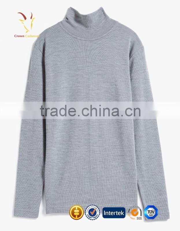 Men Knit Turtleneck Wool Sweaters Knit Cashmere Sweater Pattern