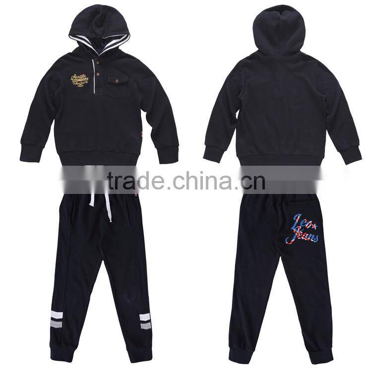 sportive kids clothing boys sets custom service