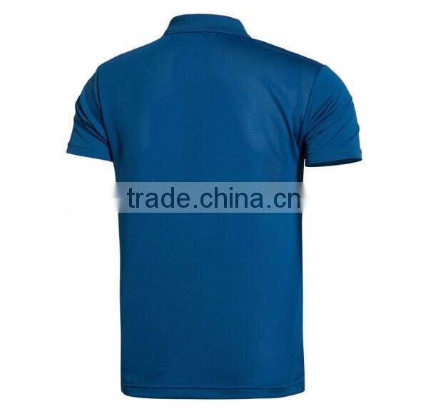 high quality custom 100% polyester dry fit football blank polo shirt