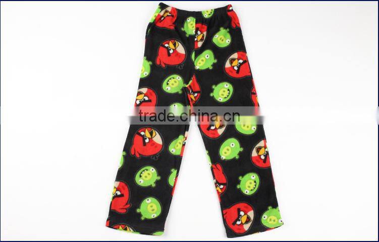 Birds printing big boy warm pajamas