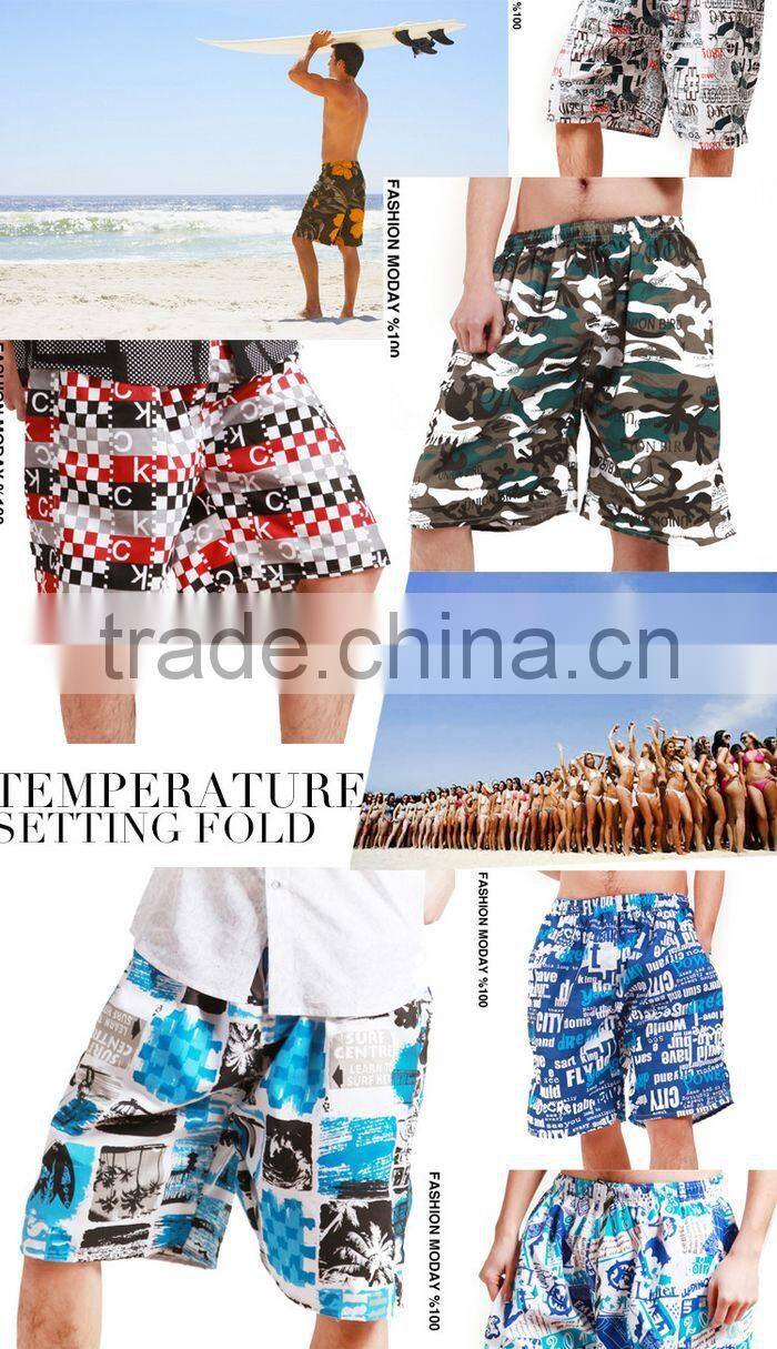 2014 Cool design beach custom men short pants