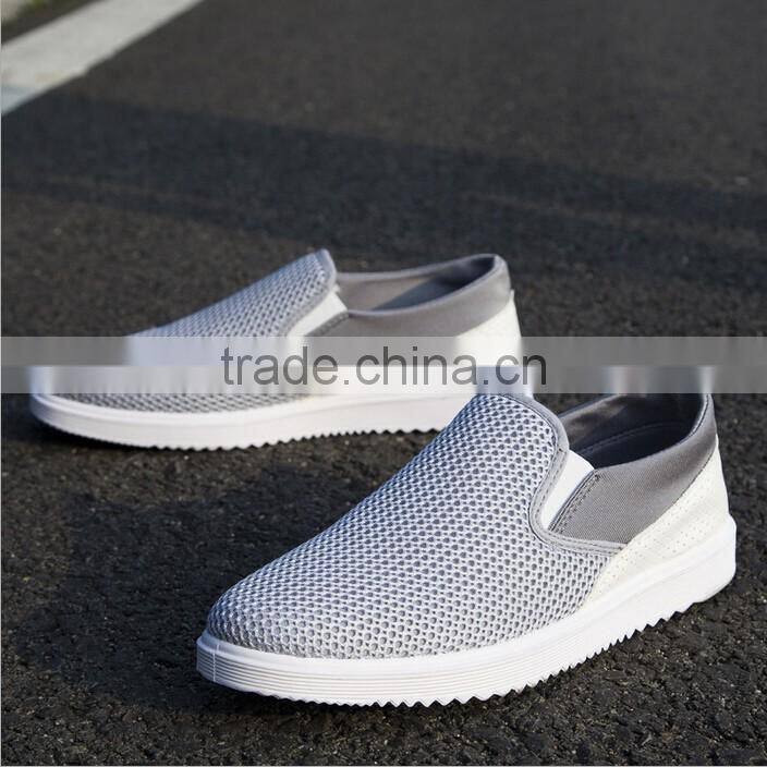 Fashion Men Slip On Shoes Without Lace, Flat Men Shoes