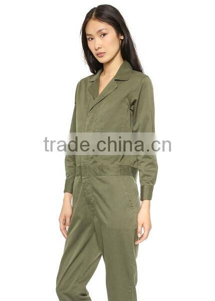 2014 Women Wear Long Sleeve Jumpsuit