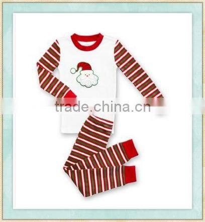 Wholesale the popular christmas boys fall boutique print pajama