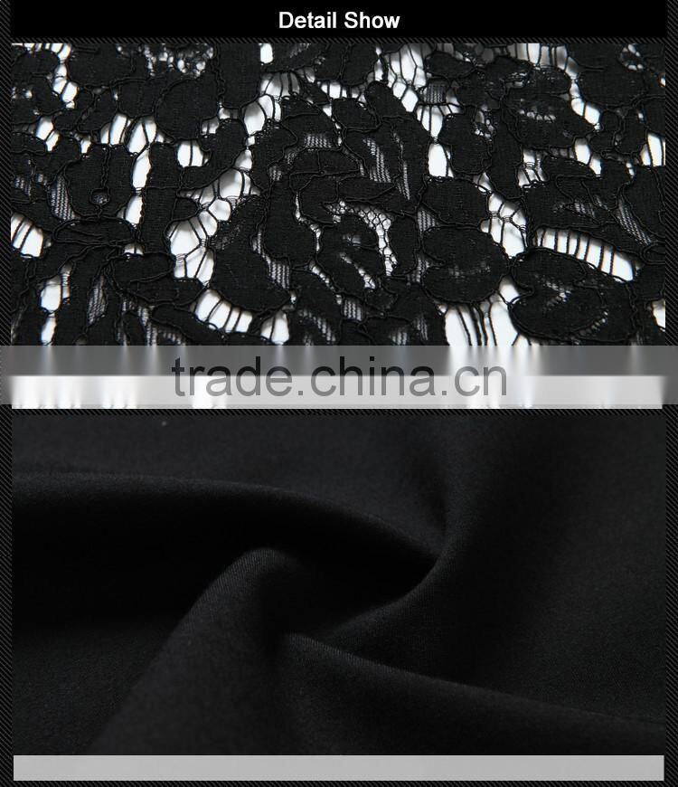 2016 Latest Fashion midi skirts oem lace fishtail pencil sexy women skirt for wholesale