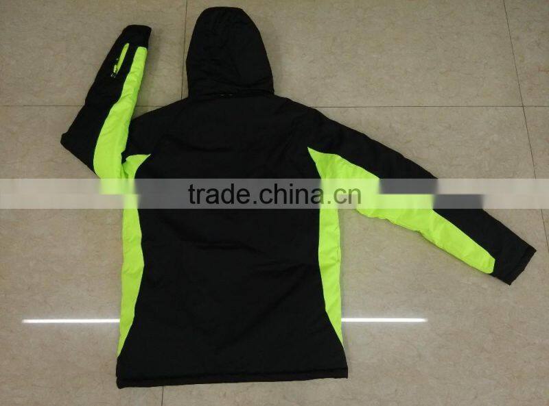 super warm reflective polar fleece jacket