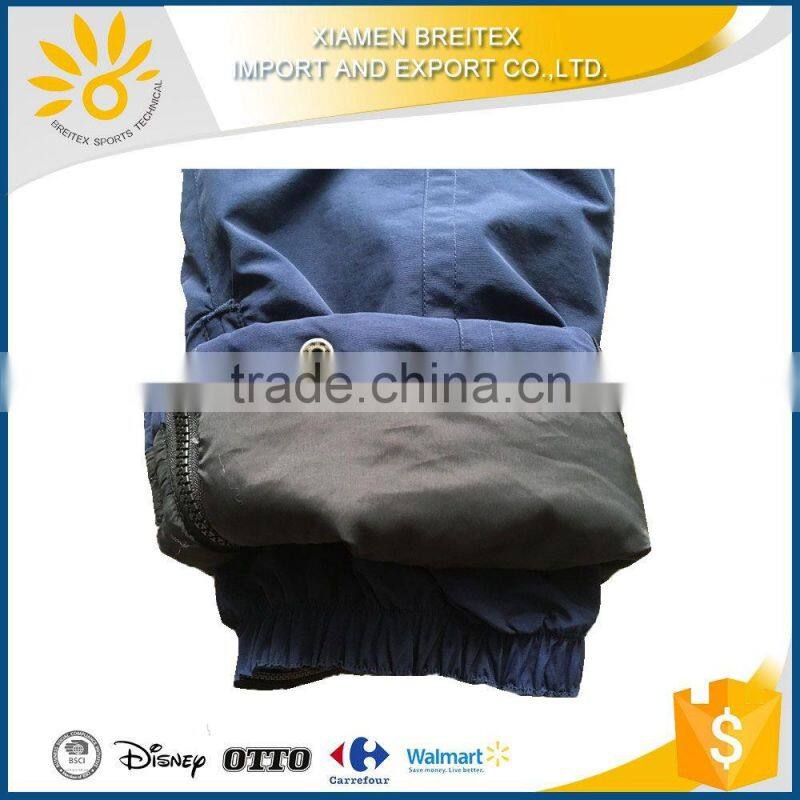 unisex kids bib coverall pants/ski coverall pants