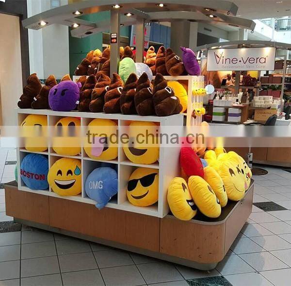 stuffed cartoon toy cute smiley face plush emoji pillow/cushion