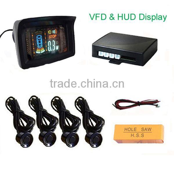 HUD VFD Display Car Reverse Parking Sensor System
