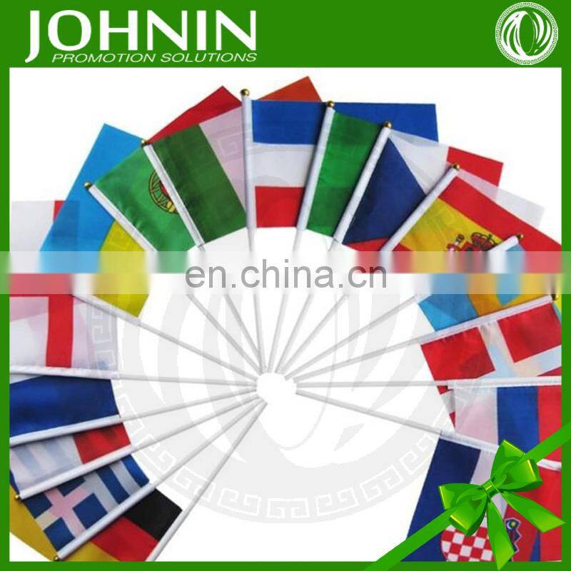 Digital Printing world cup free design hand flag