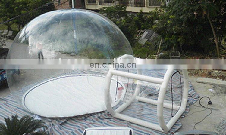 Clear Show Ball Marquee Single Tunnel transparent Inflatable Bubble Tent