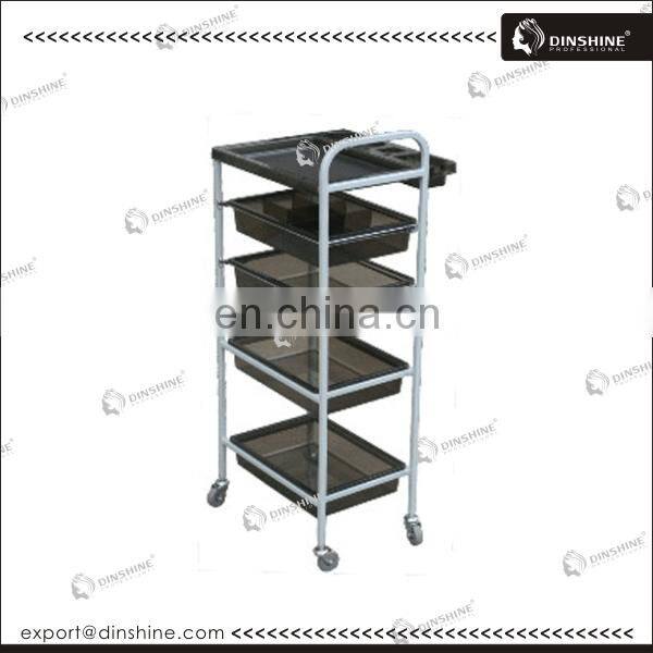 china factory directly wholesale adjustable beauty cheap hair salon drawer trolley cart