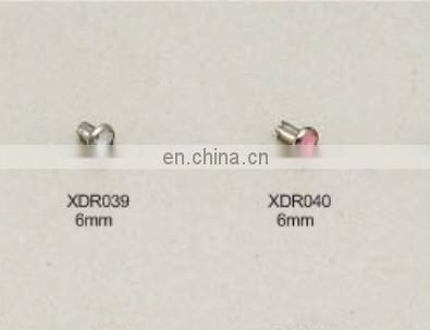 6mm new fashion garments decorative rhinestones rivet