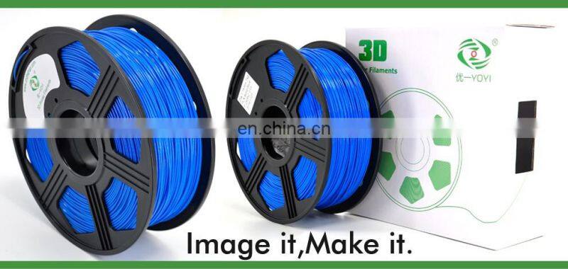 Plastic 3D filament for all FDM 3D printer,conductive ABS with SGS certificate,directly factory price with OEM service
