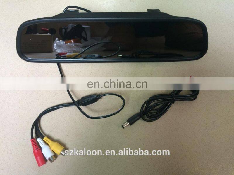 4.3" car rear view mirror monitor with reversing camera