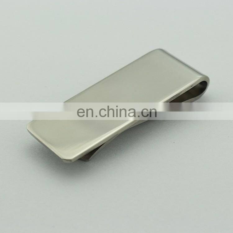 metal money clip customized logo