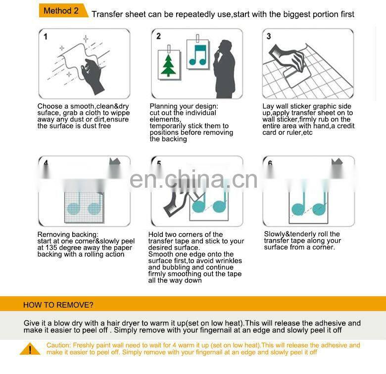 Removable wall paper Halloween Wall Stickers For Kids